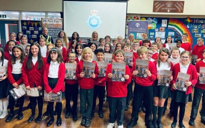 Police officers with Christina Gabbitas visit Ripon school kids to talk dangers of knife crime and county lines